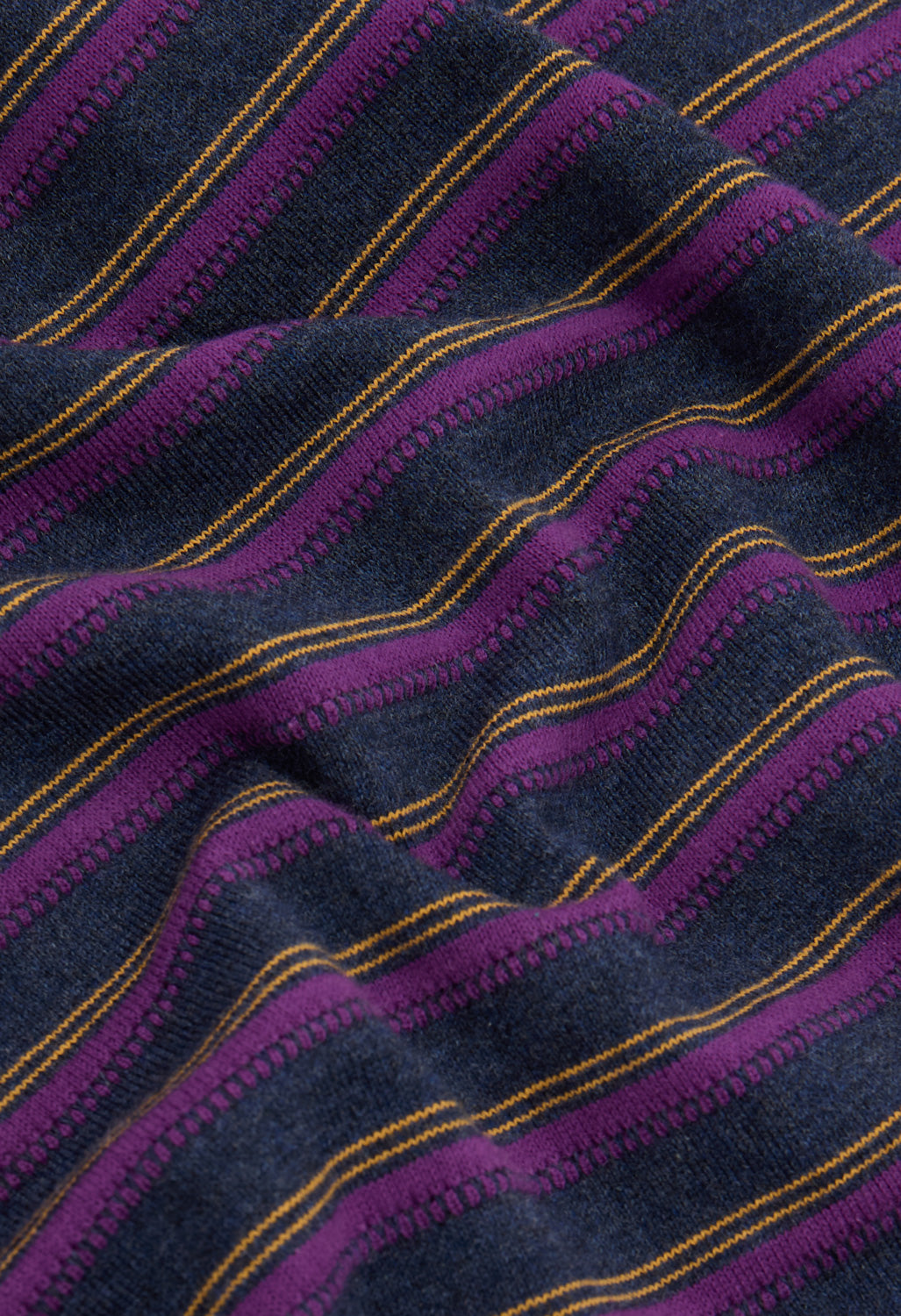 Pilgrim Surf + Supply Men's Tucker Striped Tee - Navy