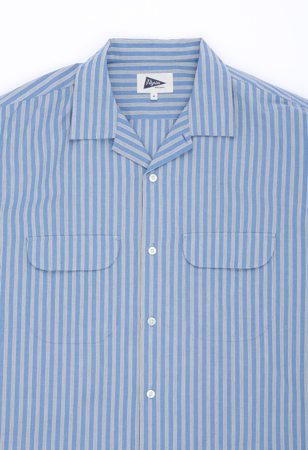 Pilgrim Surf + Supply Men's Vincent Longsleeve Shirt - Sax