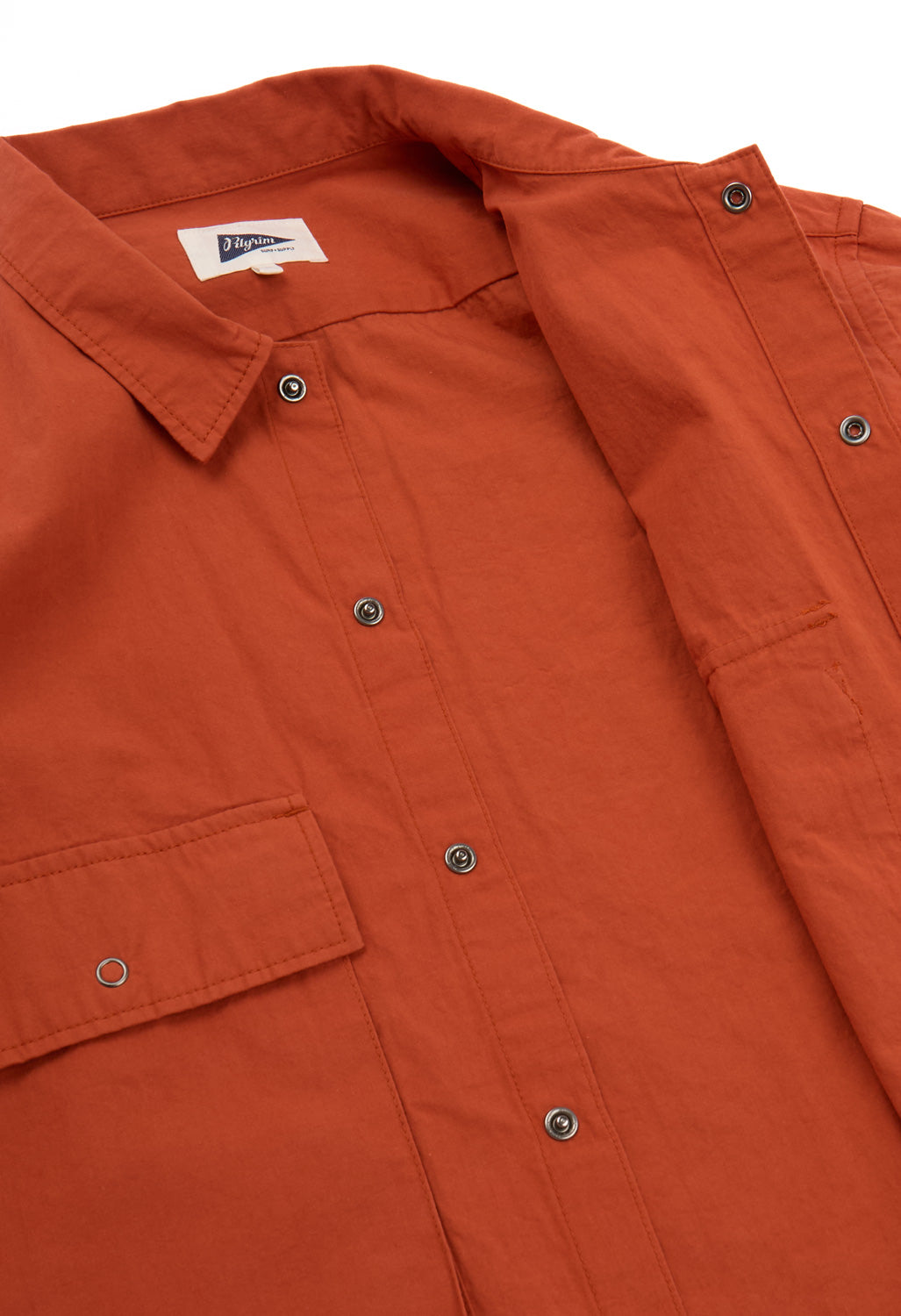 Pilgrim Surf + Supply Men's Ivan Longsleeve Weather Cloth Shirt - Clay