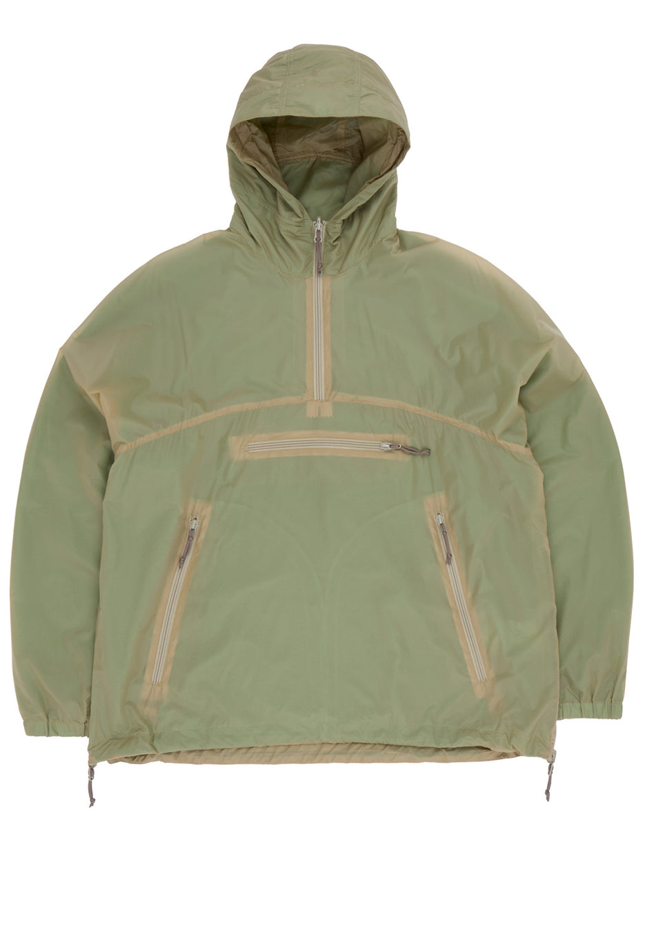 Pilgrim Surf + Supply Men's Pike Nylon Ripstop Anorak - Sage