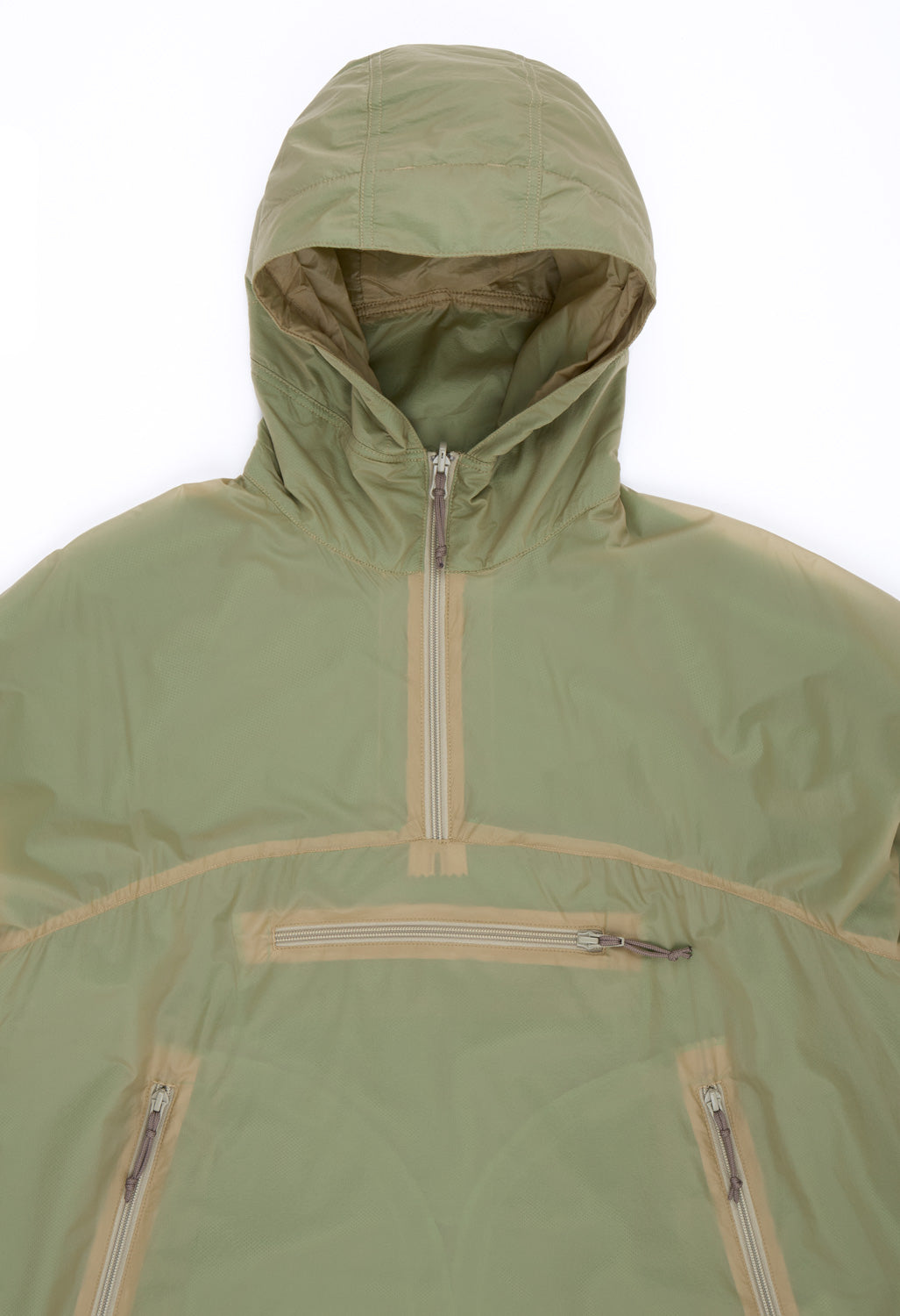 Pilgrim Surf + Supply Men's Pike Nylon Ripstop Anorak - Sage