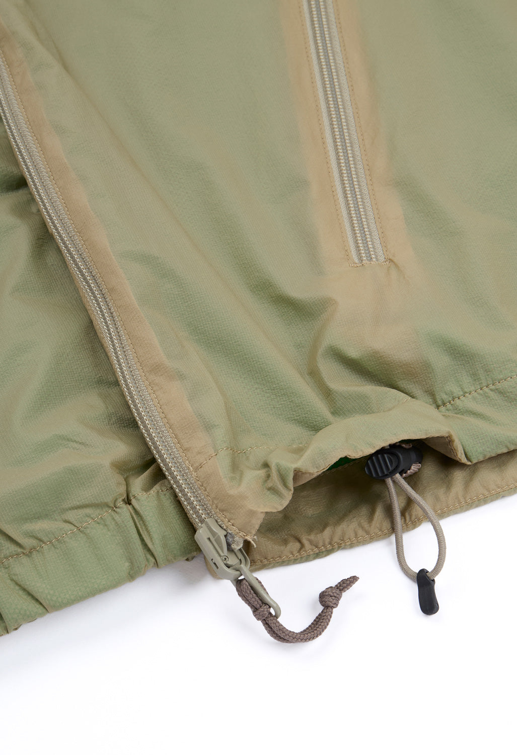 Pilgrim Surf + Supply Men's Pike Nylon Ripstop Anorak - Sage