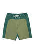 Pilgrim Surf + Supply Men's Kivlin Board Shorts - Green / Sage