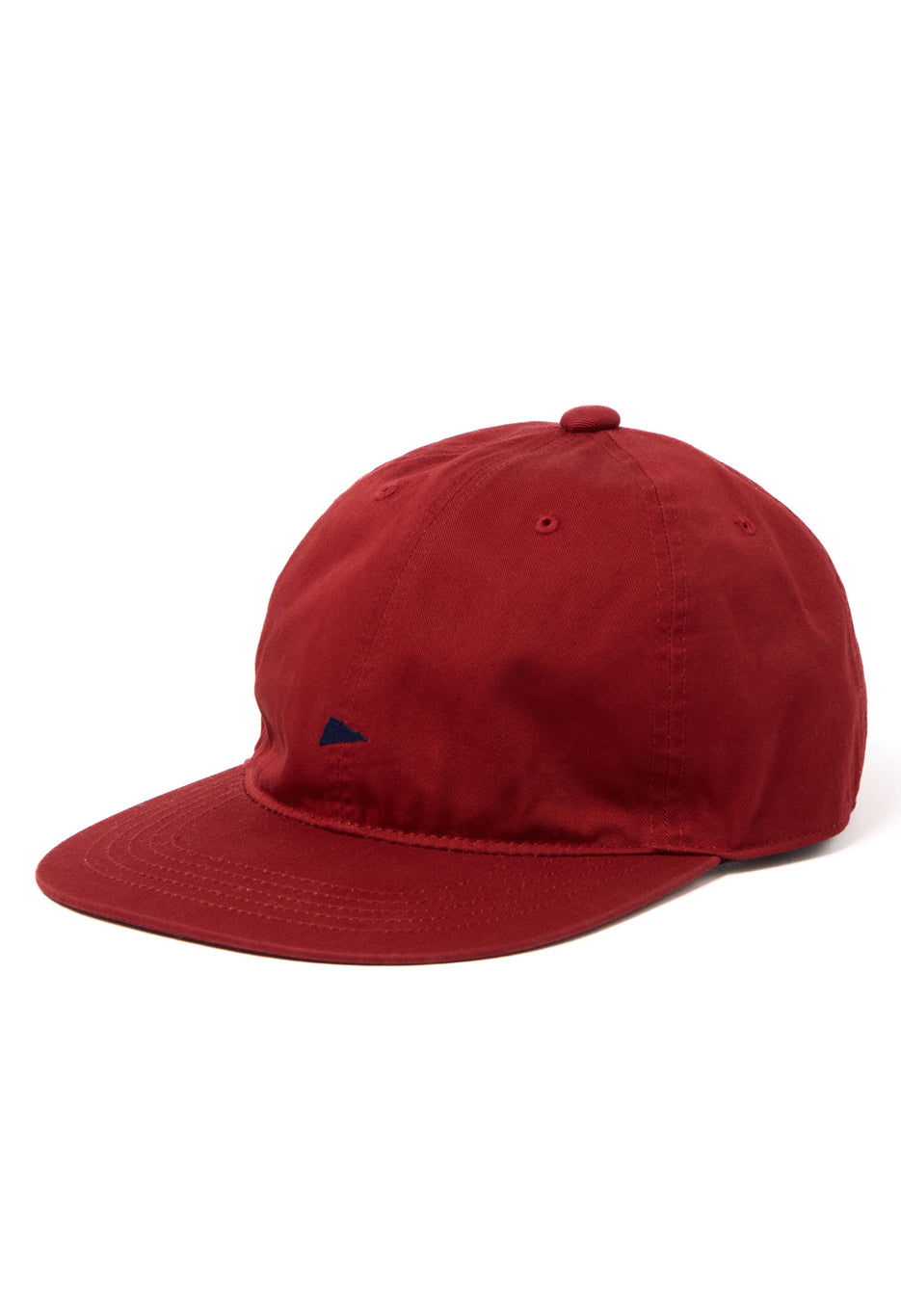 Pilgrim Surf + Supply Pennant Twill Cap - Red / Navy