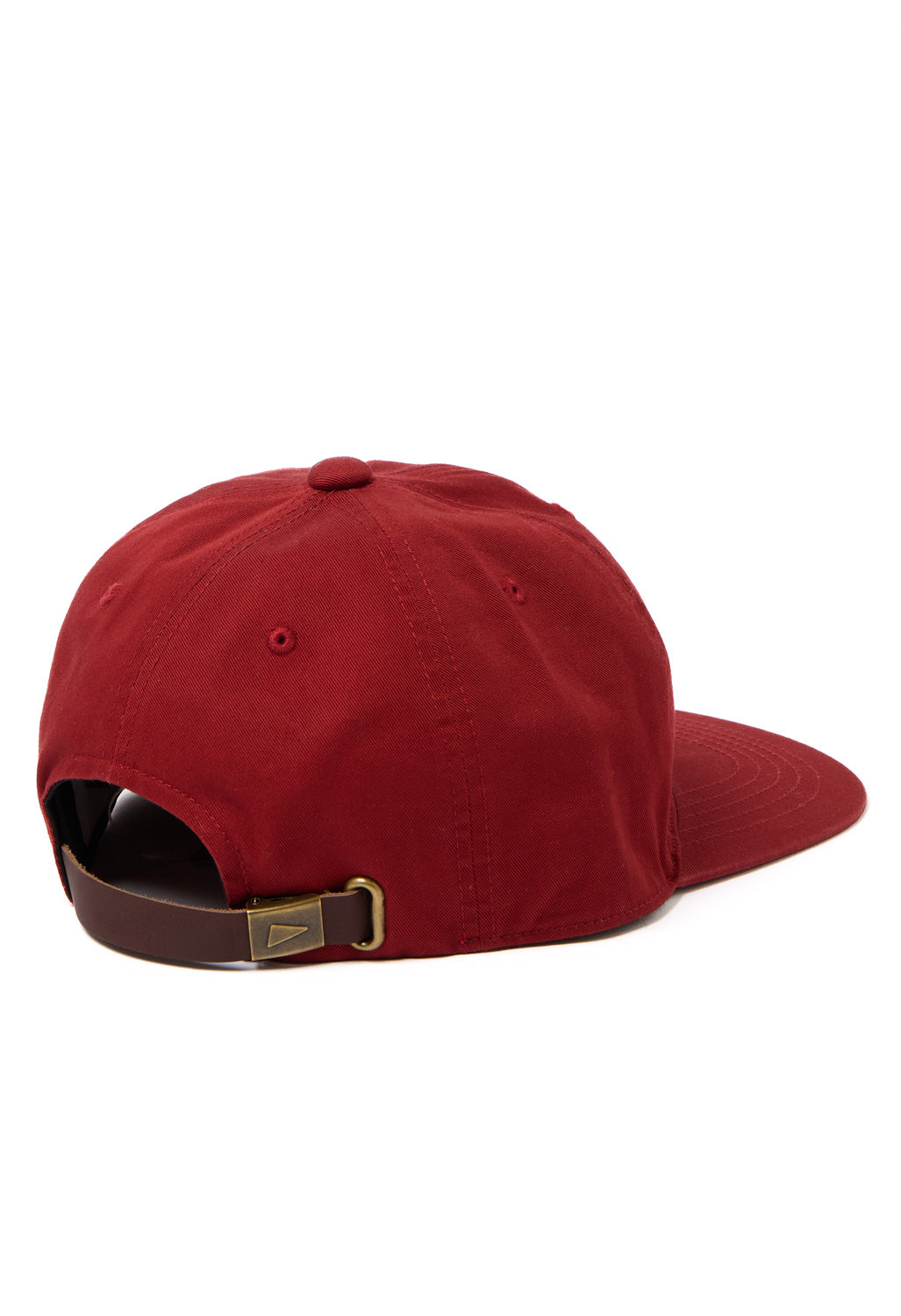 Pilgrim Surf + Supply Pennant Twill Cap - Red / Navy