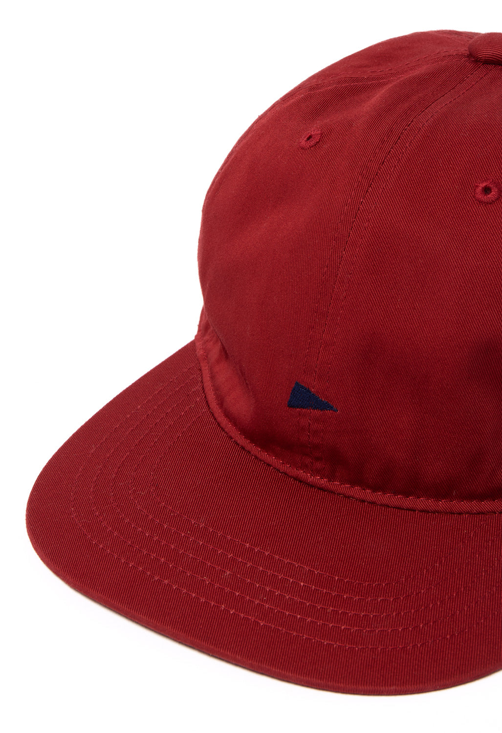 Pilgrim Surf + Supply Pennant Twill Cap - Red / Navy