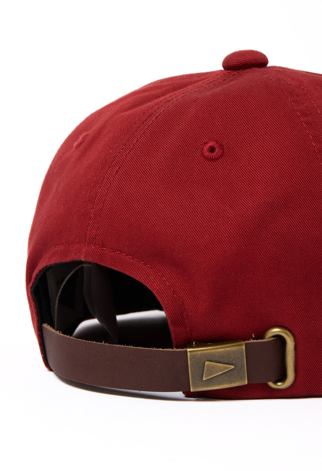 Pilgrim Surf + Supply Pennant Twill Cap - Red / Navy