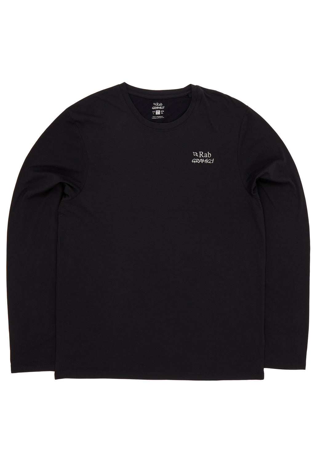 Gramicci x Rab Men's Crimp Ls Tee - Black