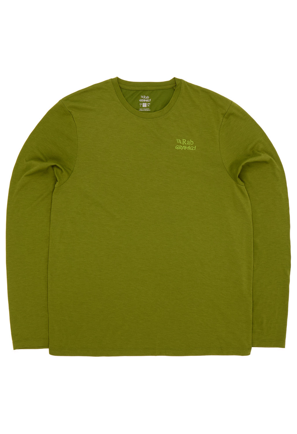 Gramicci x Rab Men's Crimp Ls Tee - Meadow