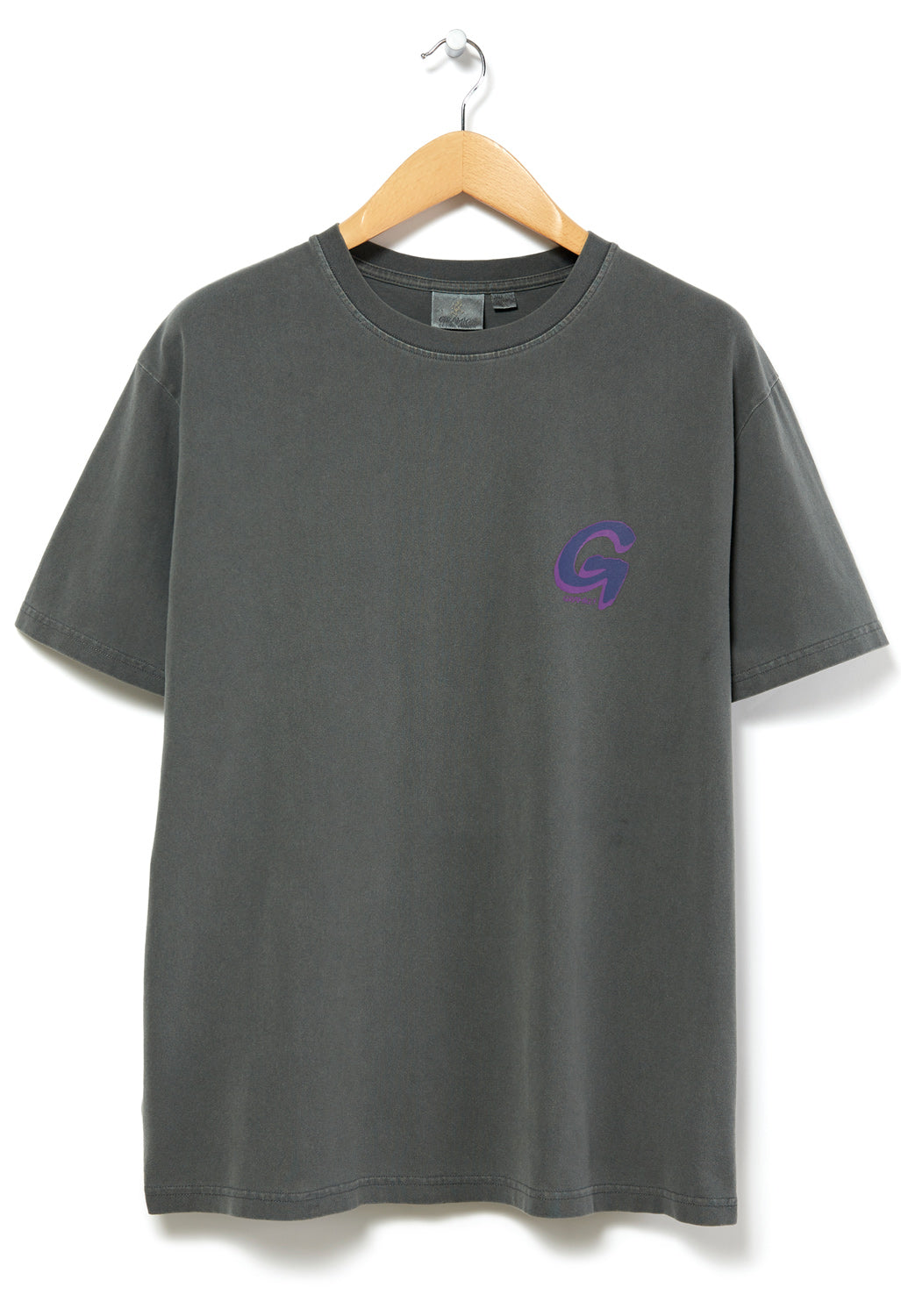 Gramicci Big G Logo T-Shirt - Grey Pigment