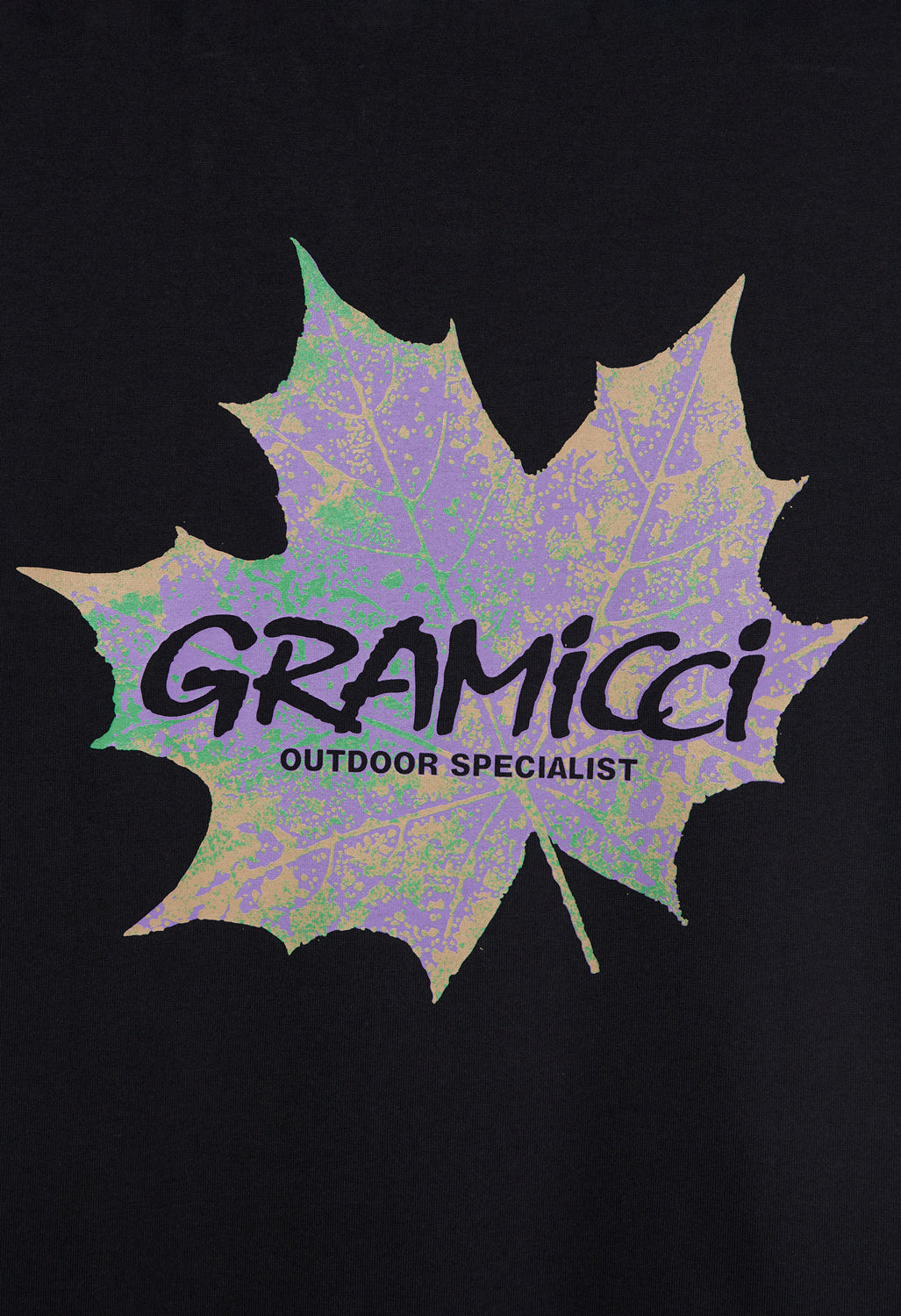 Gramicci Leaf T-Shirt - Black