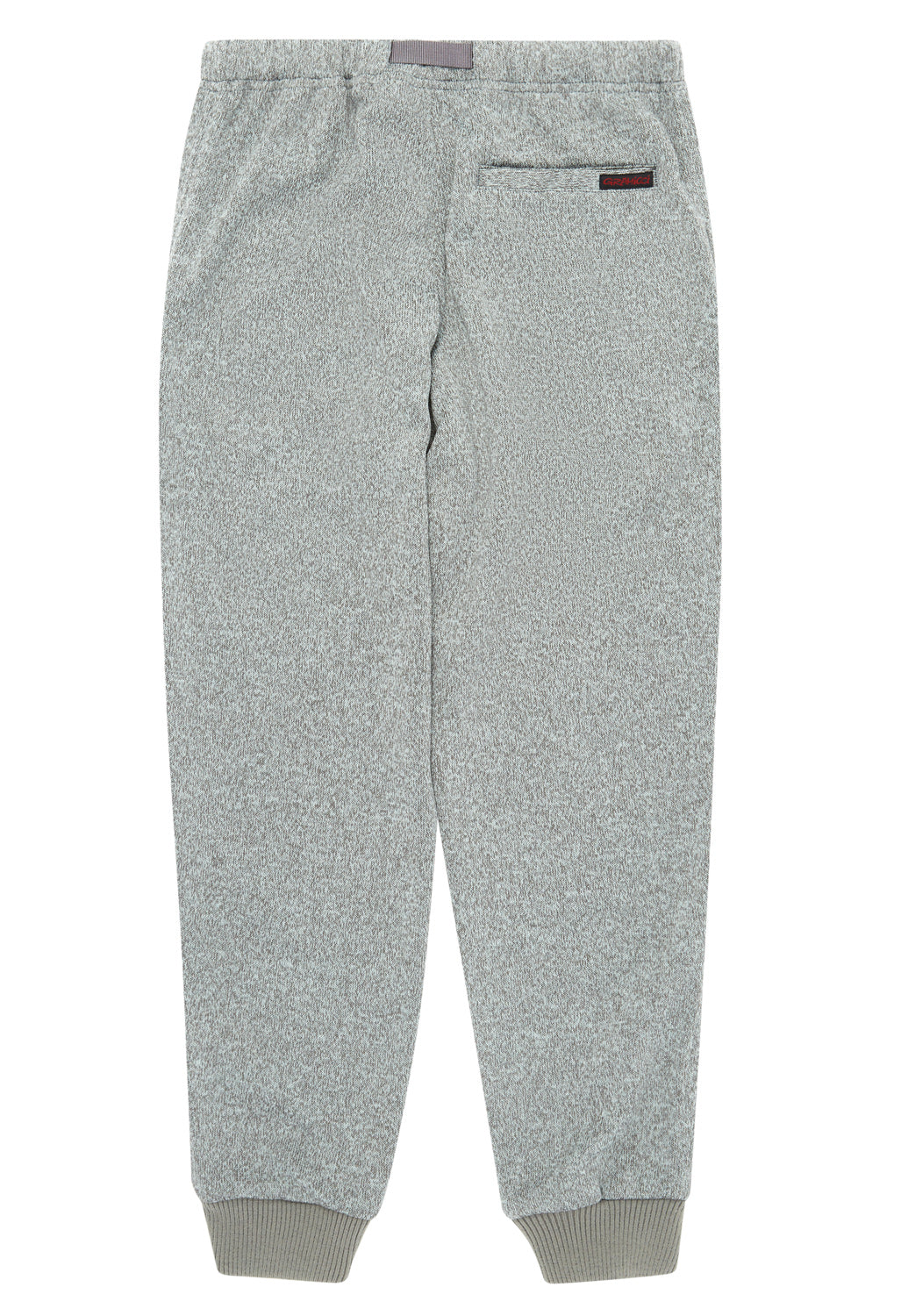 Gramicci Men's Bonding Knit Fleece Narrow Rib Pant - Heather Grey