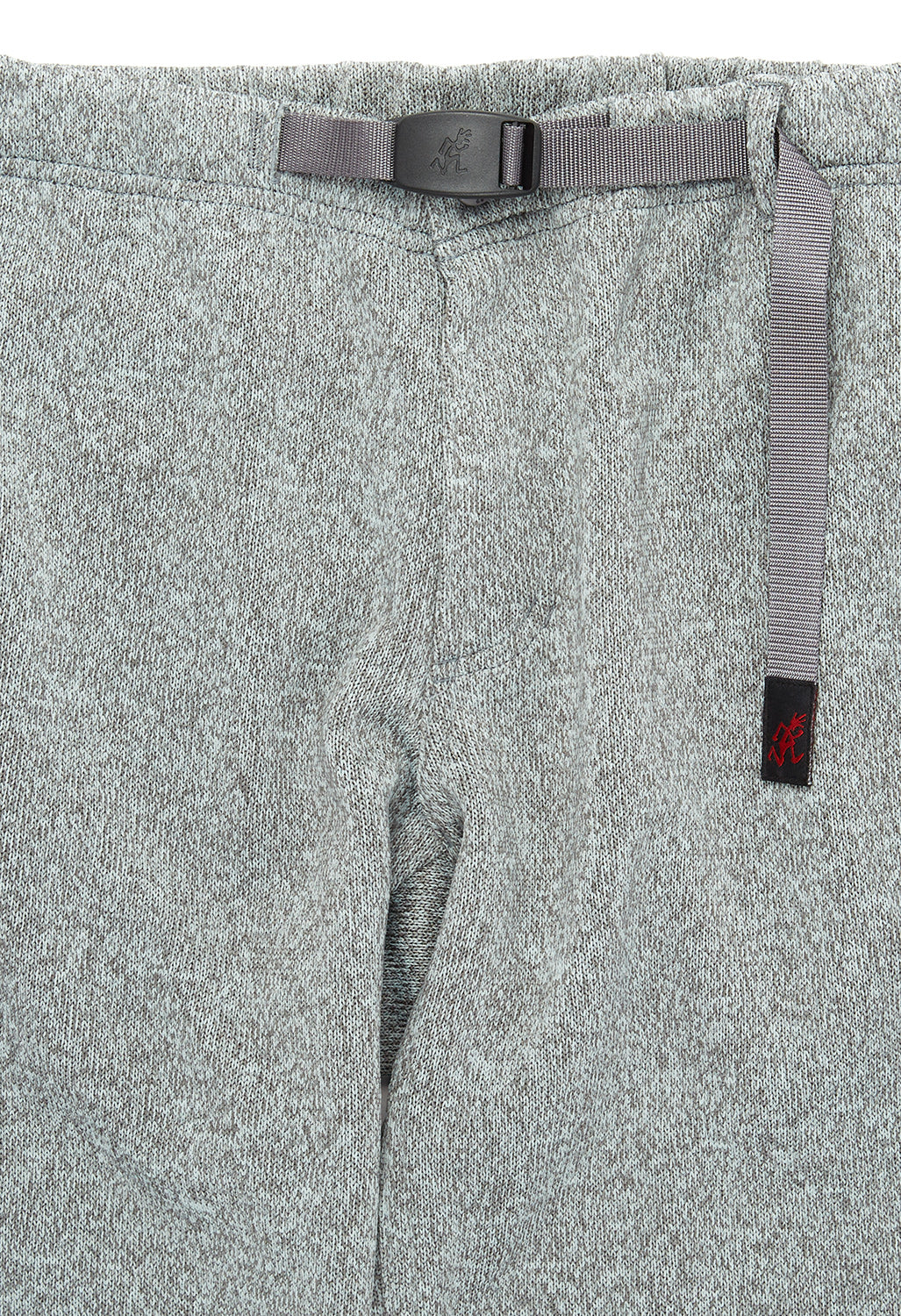 Gramicci Men's Bonding Knit Fleece Narrow Rib Pant - Heather Grey