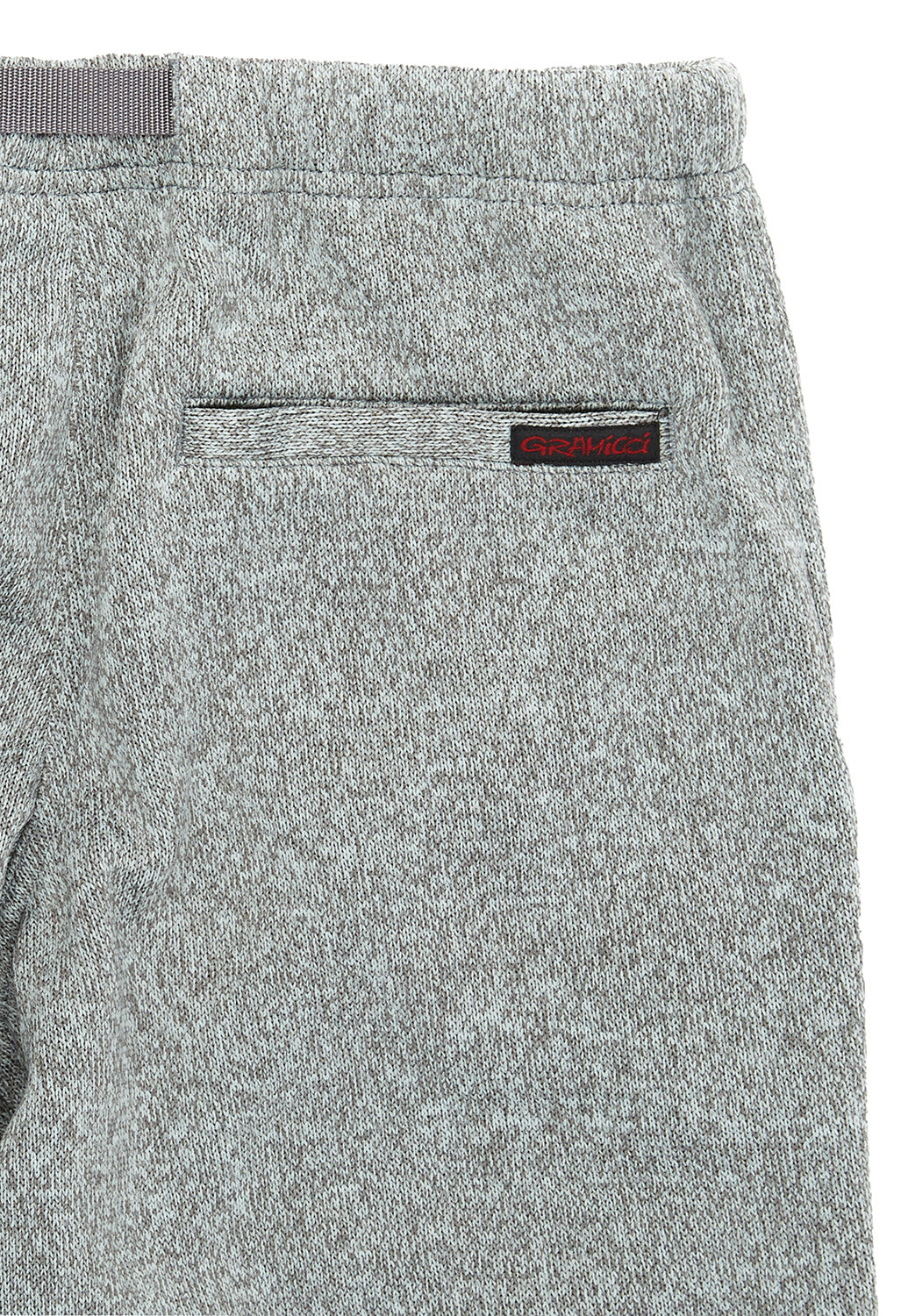 Gramicci Men's Bonding Knit Fleece Narrow Rib Pant - Heather Grey