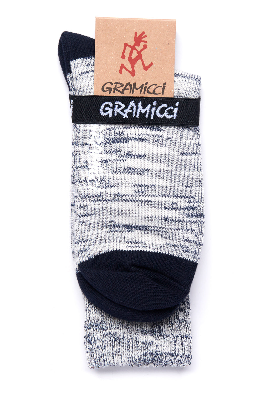 Gramicci Men's Soft Rib Crew Socks - Navy