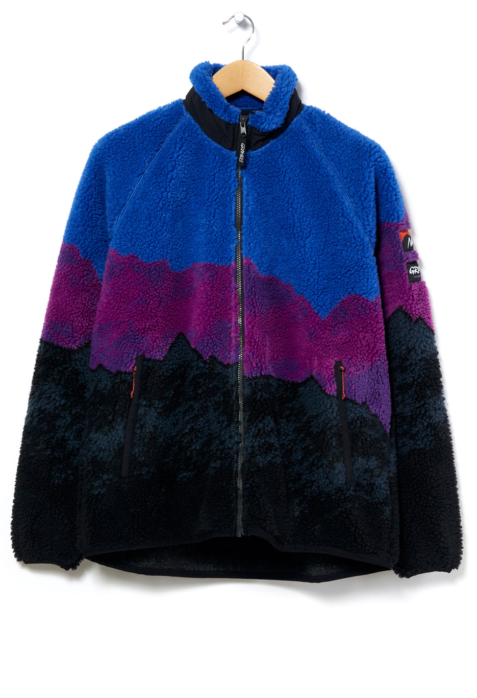 Gramicci x Nanga Men's Ridgeline Jacquard Fleece Zip Blouson 0