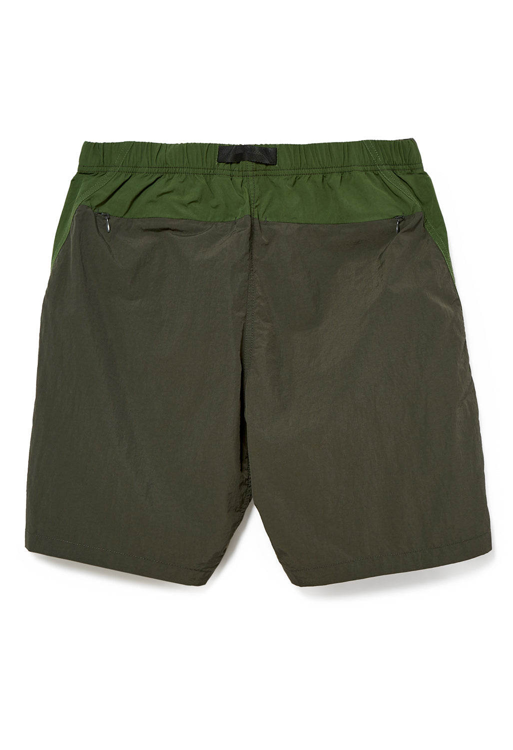 Gramicci Men's River Bank Shorts - Black Ink/Green