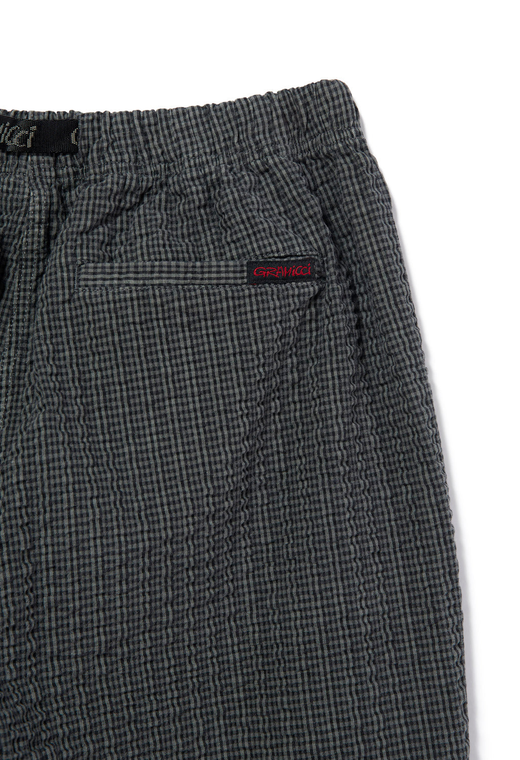 Gramicci Men's O.G. Seersucker G Shorts - Deep Grey Garment Dyed
