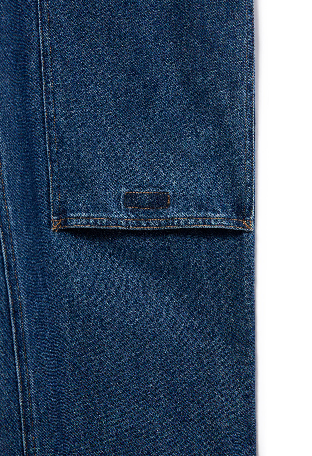 Gramicci Women's Denim Overalls - Mid Indigo