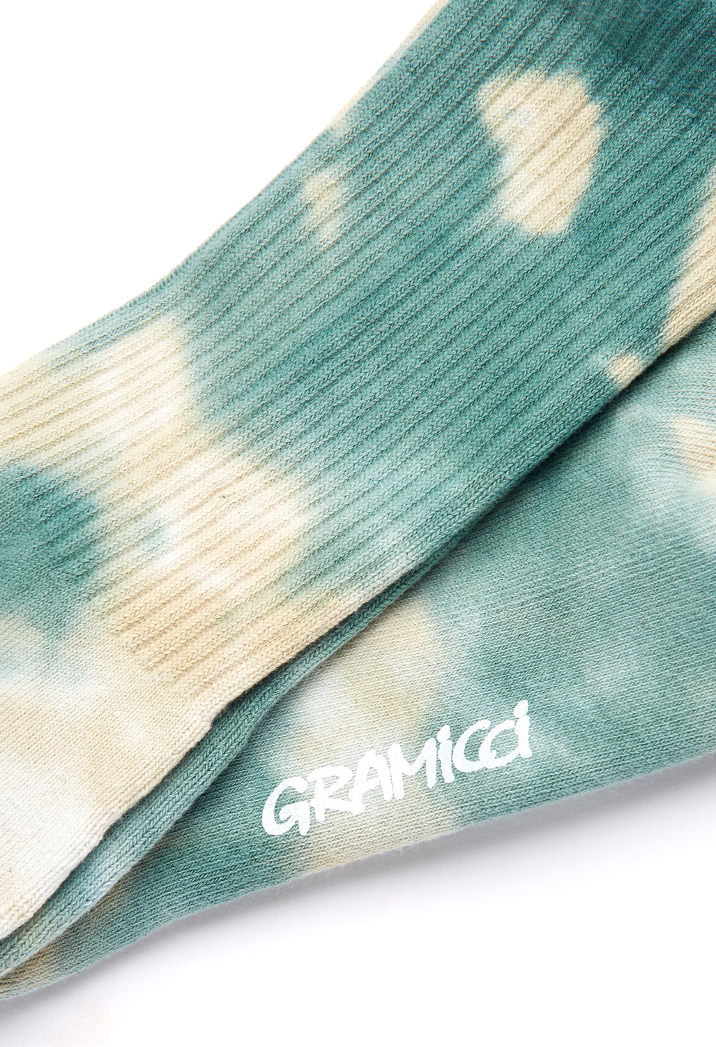 Gramicci Tie Dye Crew Socks - Green