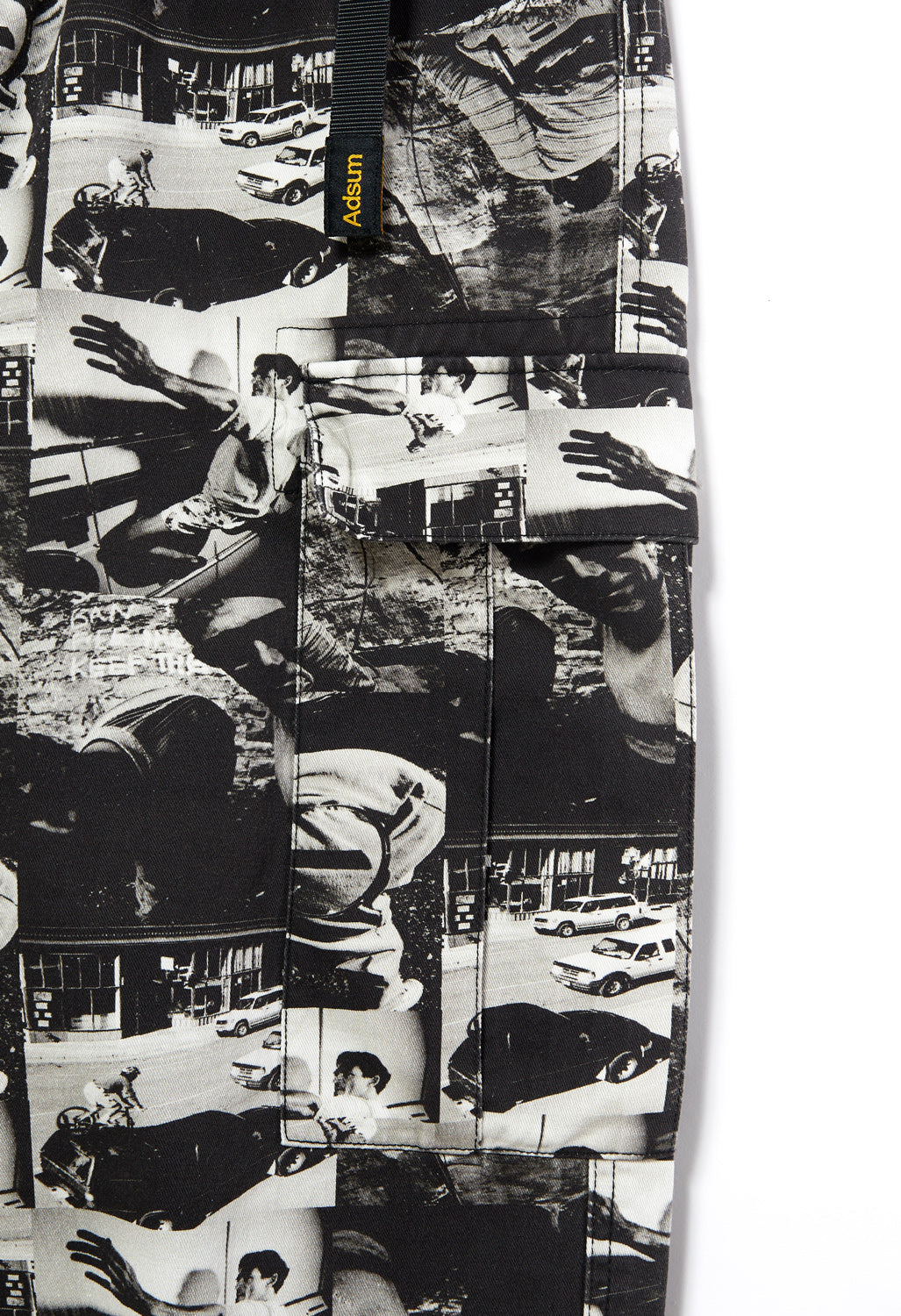 Gramicci x Adsum Men's Cargo Pants - Printed Advert