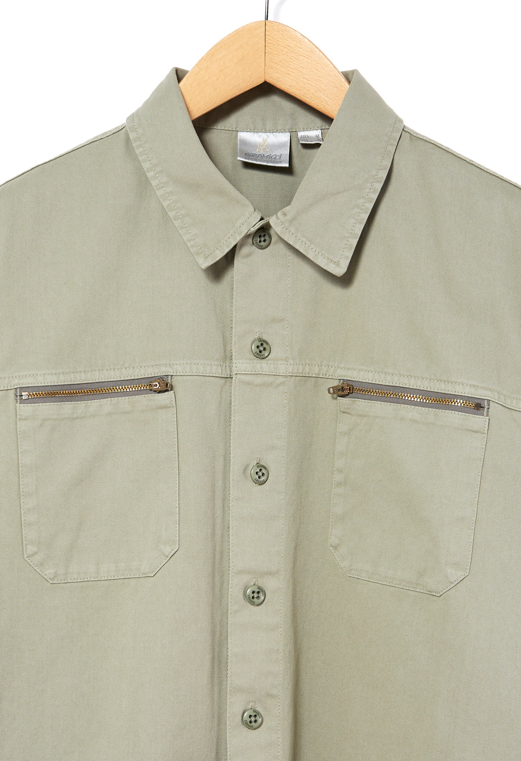 Gramicci x Adsum Men's Cotton Twill Work Shirt - Dry Sage