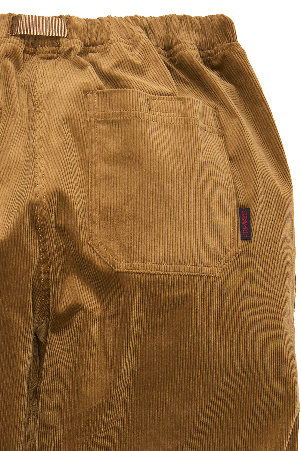 Gramicci Corduroy Loose Tapered Ridge Pants - Mocha Beige
