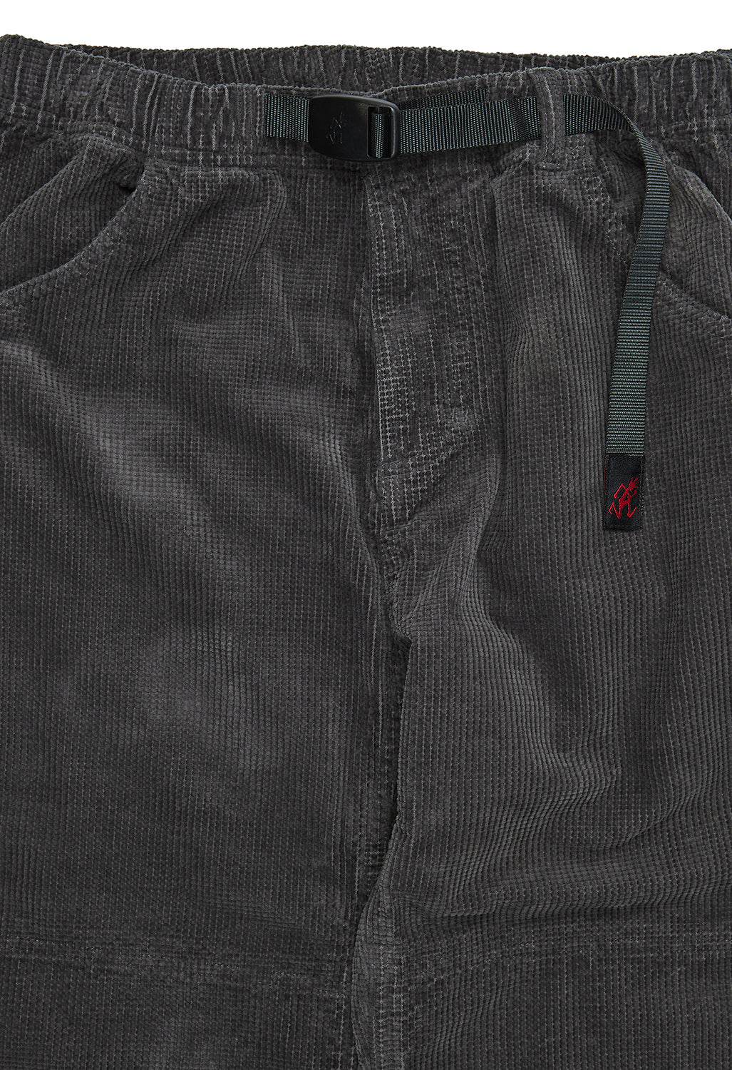Gramicci Men's Waffle Cord Double-Knee Climber Pants - Foggy Grey Dye