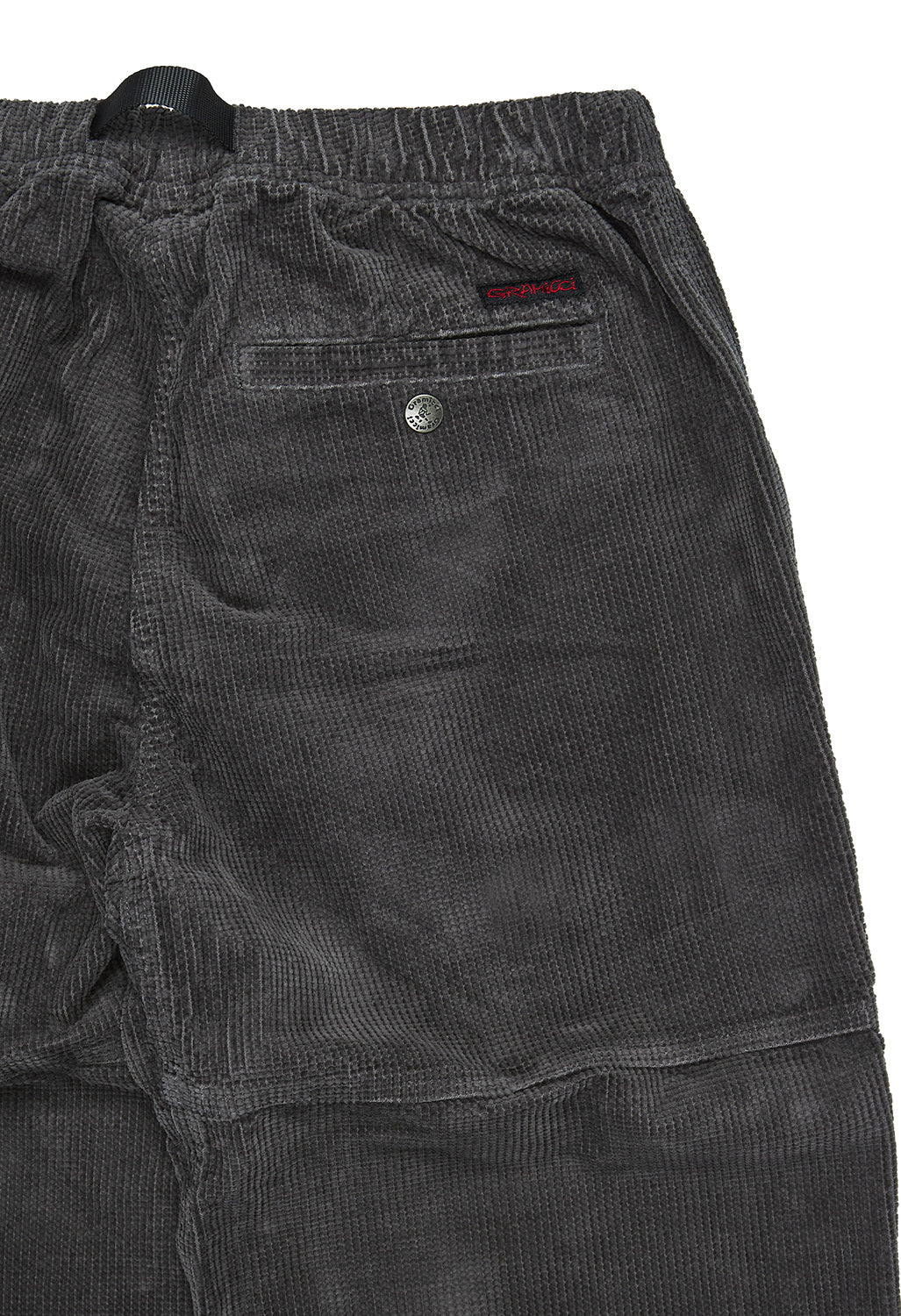 Gramicci Men's Waffle Cord Double-Knee Climber Pants - Foggy Grey Dye