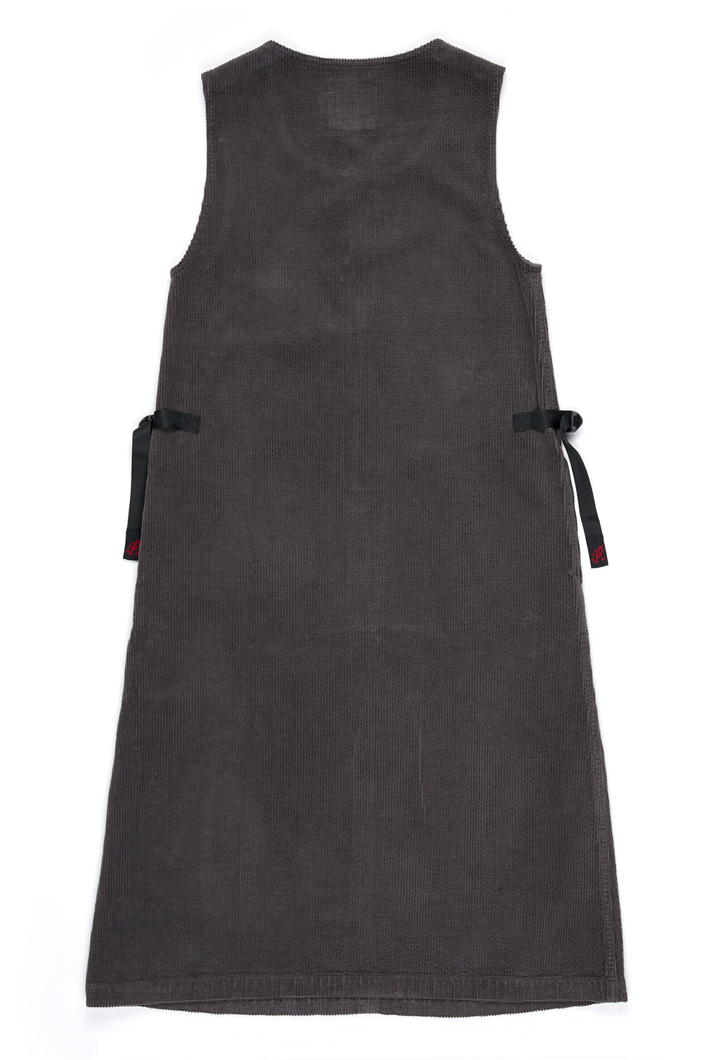 Gramicci Women's Waffle Cord Mid-Length Dress - Foggy Grey Dye