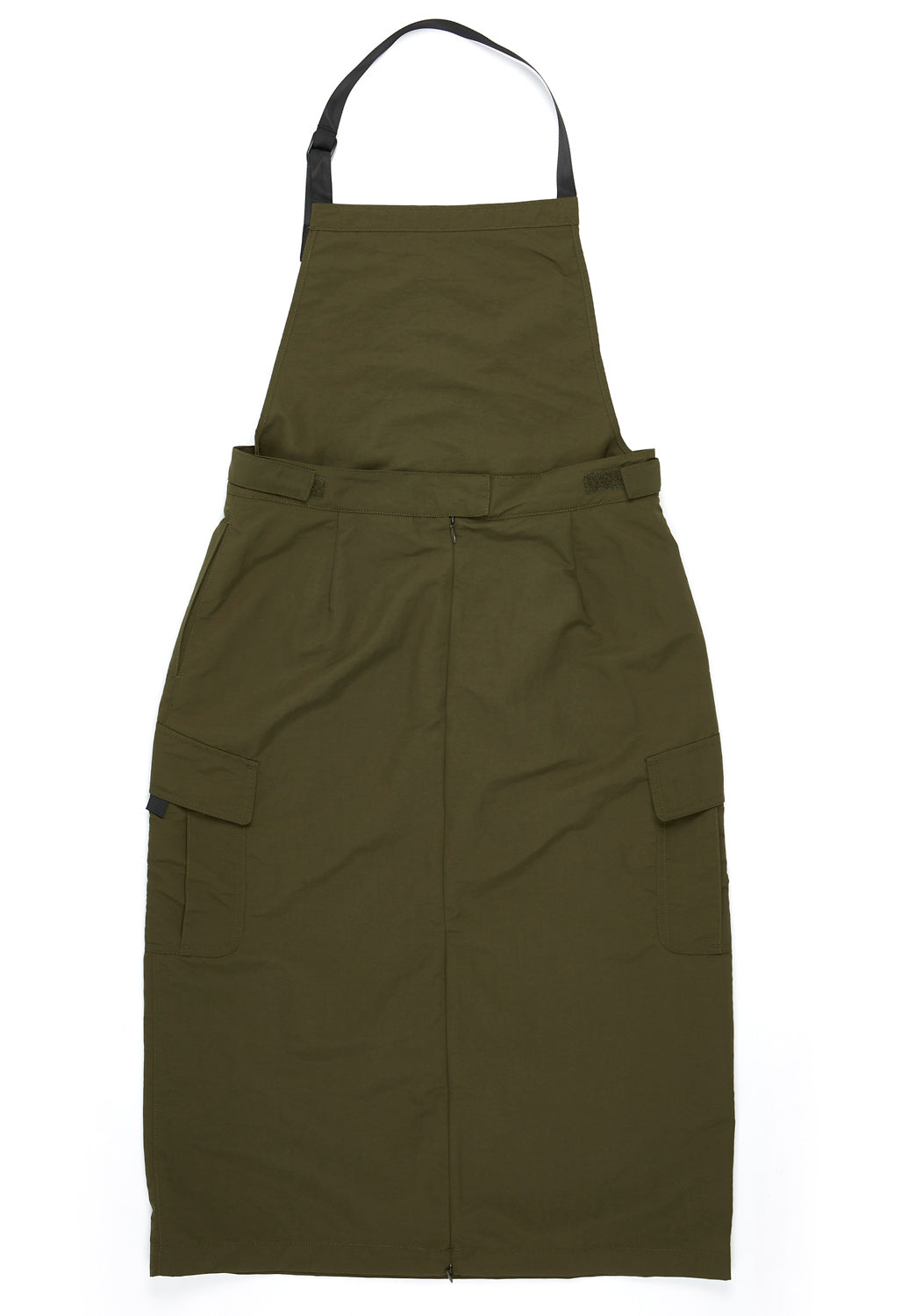 Gramicci Women's Nylon Tussah Covertible Apron Dress - Deep Olive