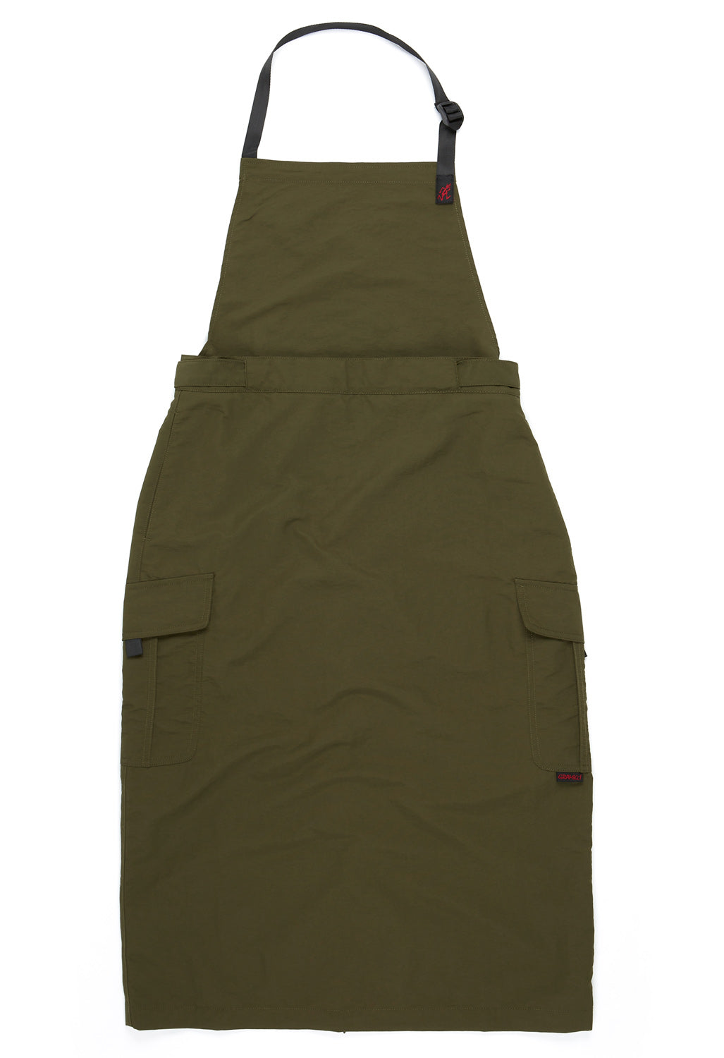 Gramicci Women's Nylon Tussah Covertible Apron Dress - Deep Olive