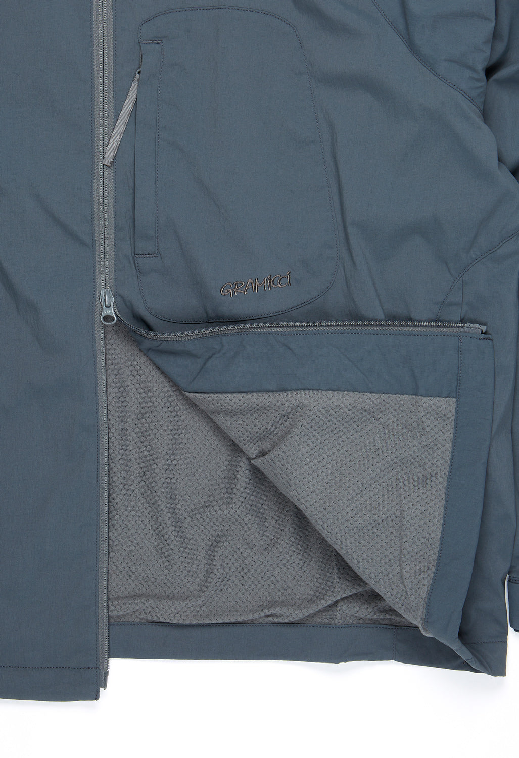 Gramicci Men's Softshell EQT Jacket - Tech Blue – Outsiders Store UK
