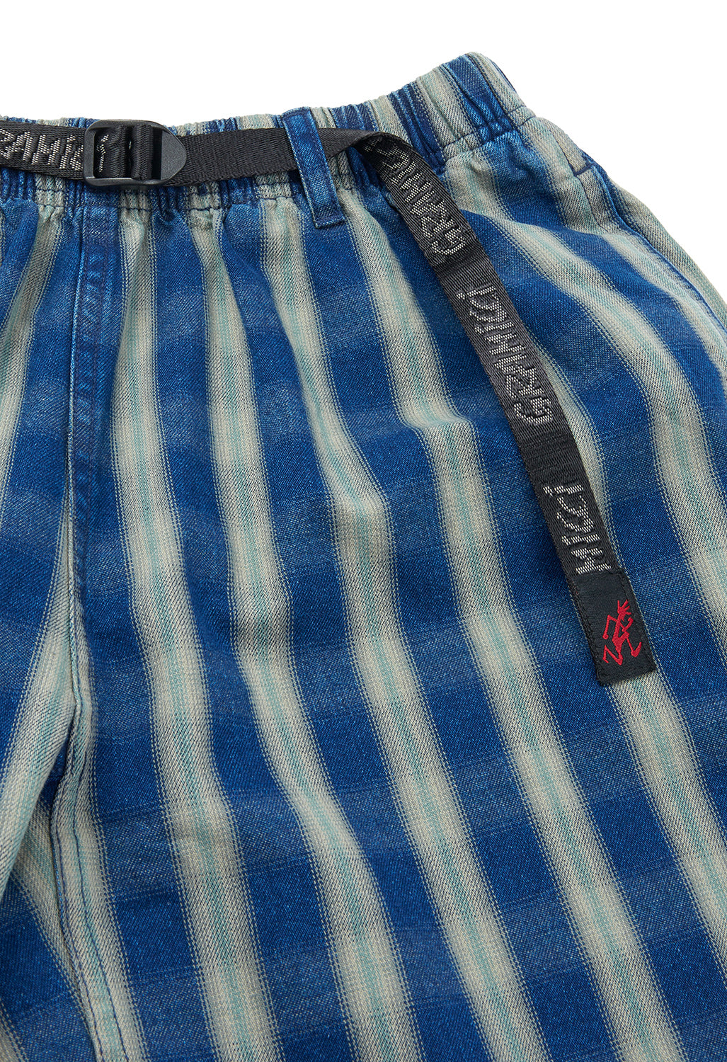 Gramicci Men's O.G. Yarn Dye Shadow Plaid Jam Shorts - Blue