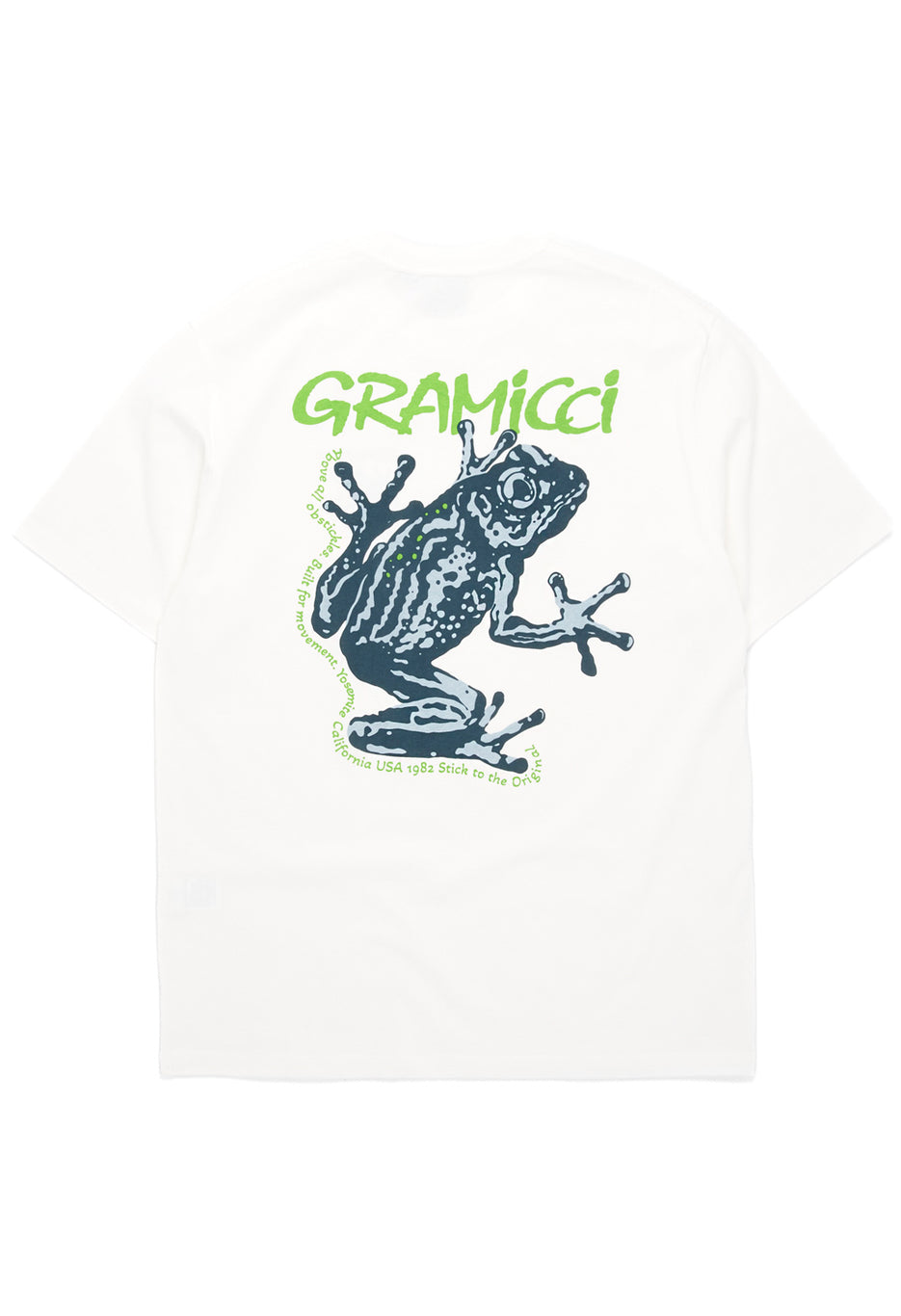Gramicci Sticky Frog Tee - White