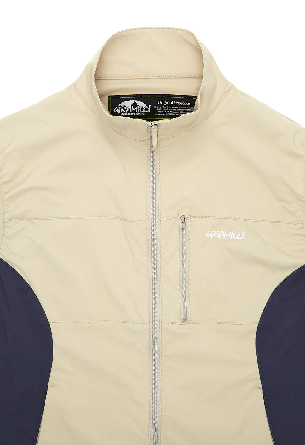 Gramicci Men's Softshell Nylon Vest - Stone Grey