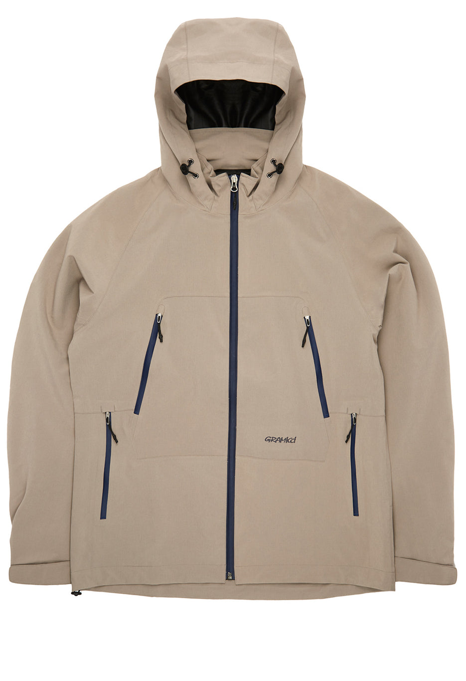 Gramicci Men's Waterproof 2L Jacket - Taupe