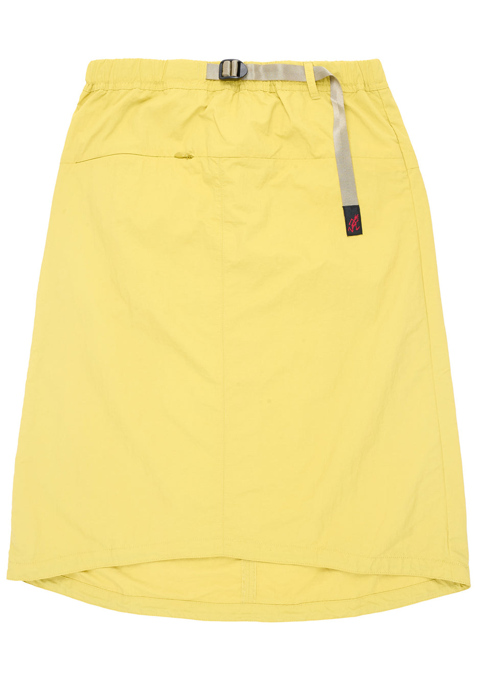 Gramicci Women's Nylon Packable Midi Skirt - Canary Yellow