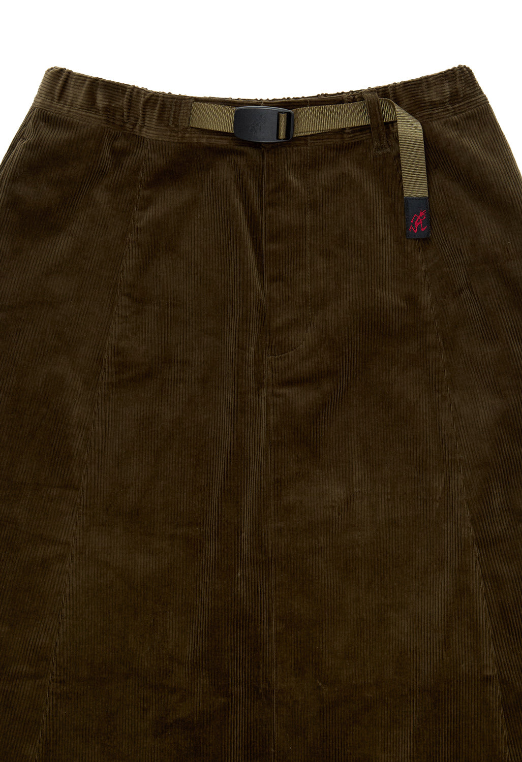 Gramicci Panelled Midi Skirt - Olive Green