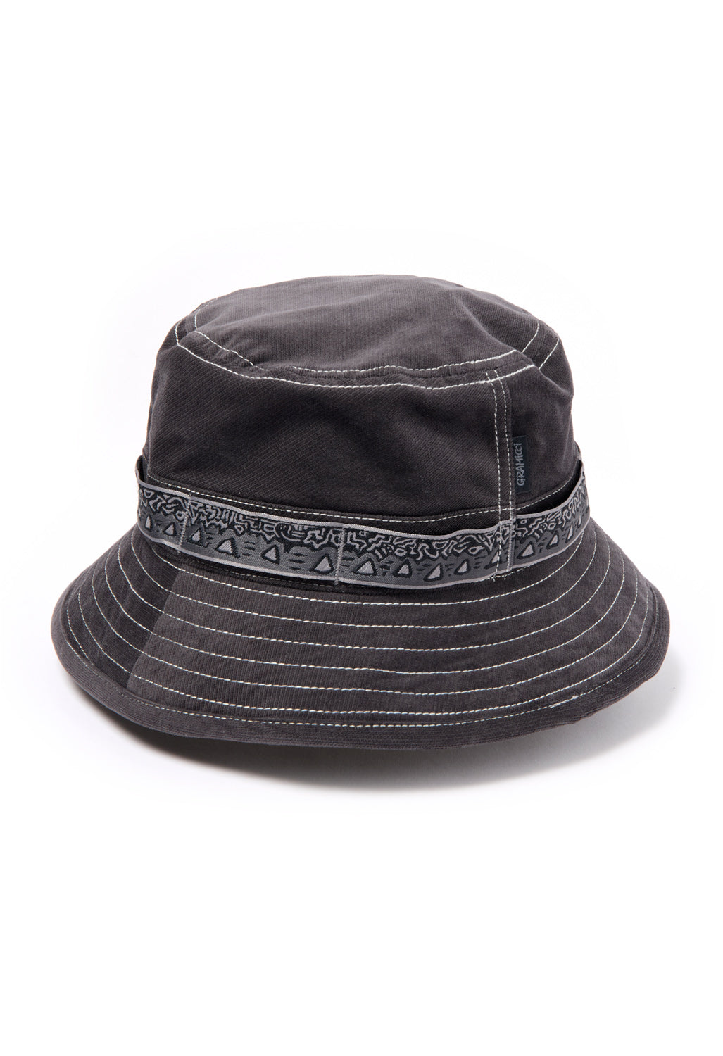 Gramicci x And Wander JQ Tape Corduroy Hat - Charcoal