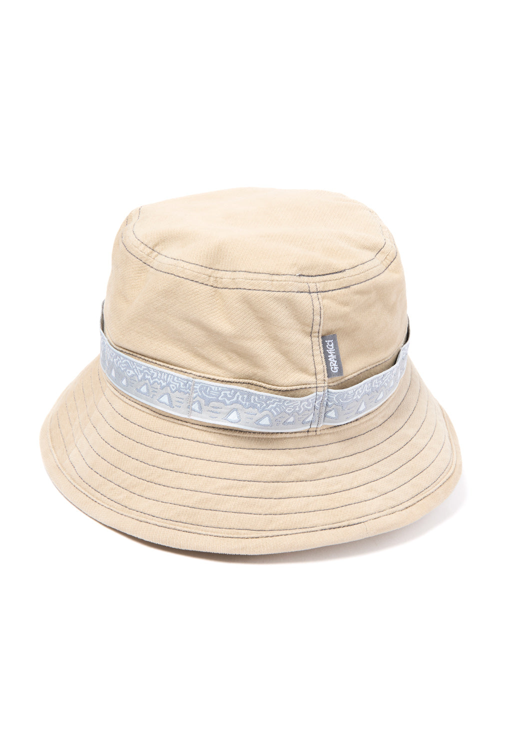 Gramicci x And Wander JQ Tape Corduroy Hat - Beige