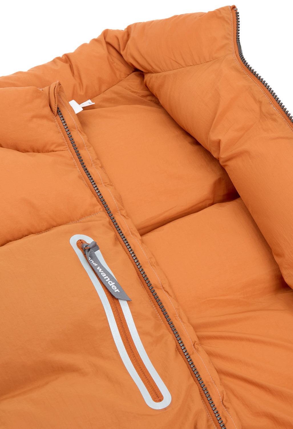 Gramicci x And Wander Down Vest - Orange