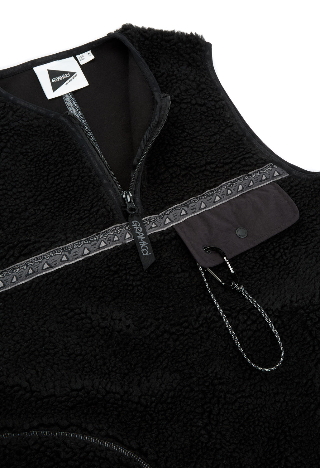 Gramicci x And Wander JQ Tape Fleece Dress - Black