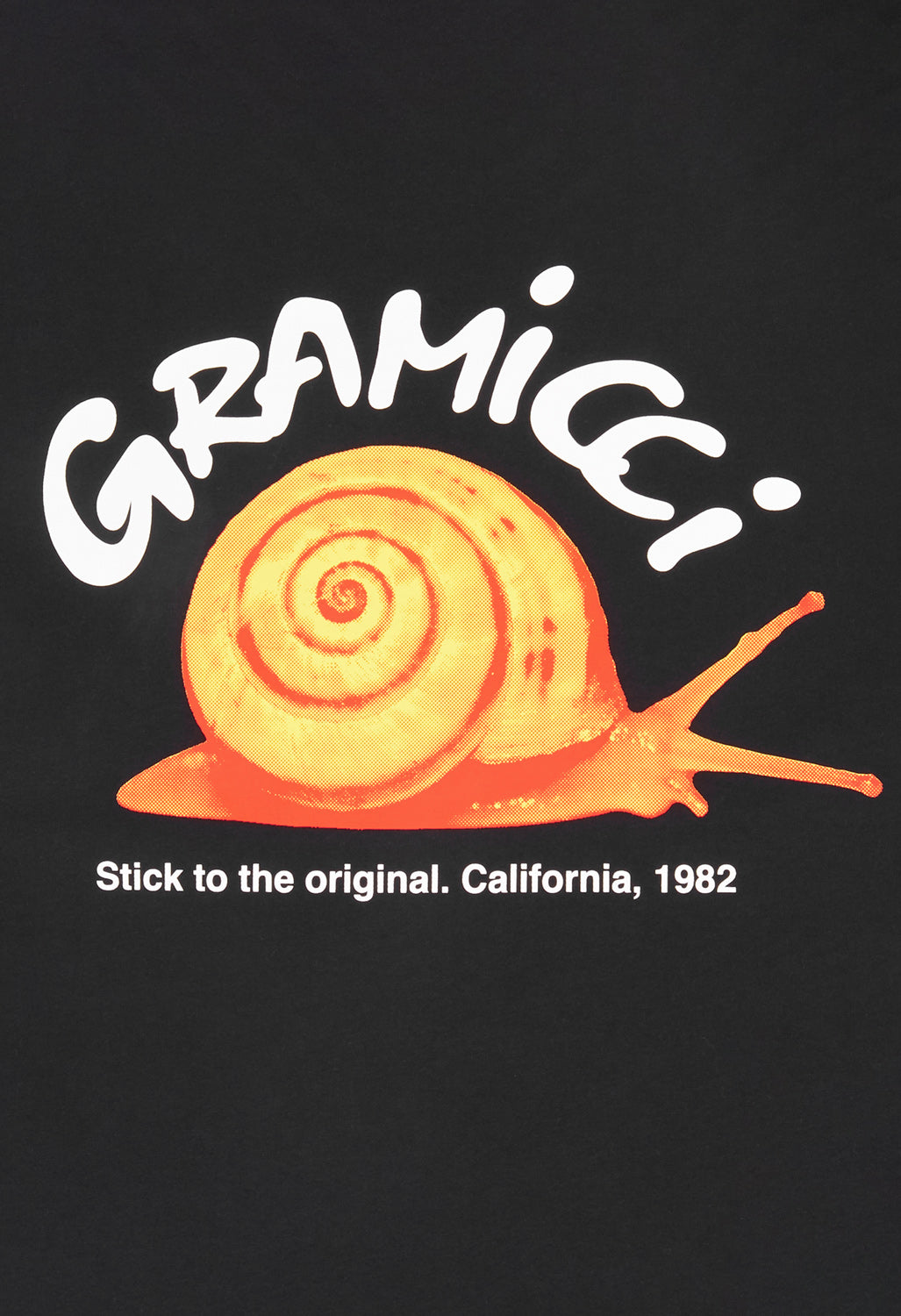 Gramicci Snail Tee - Vintage Black