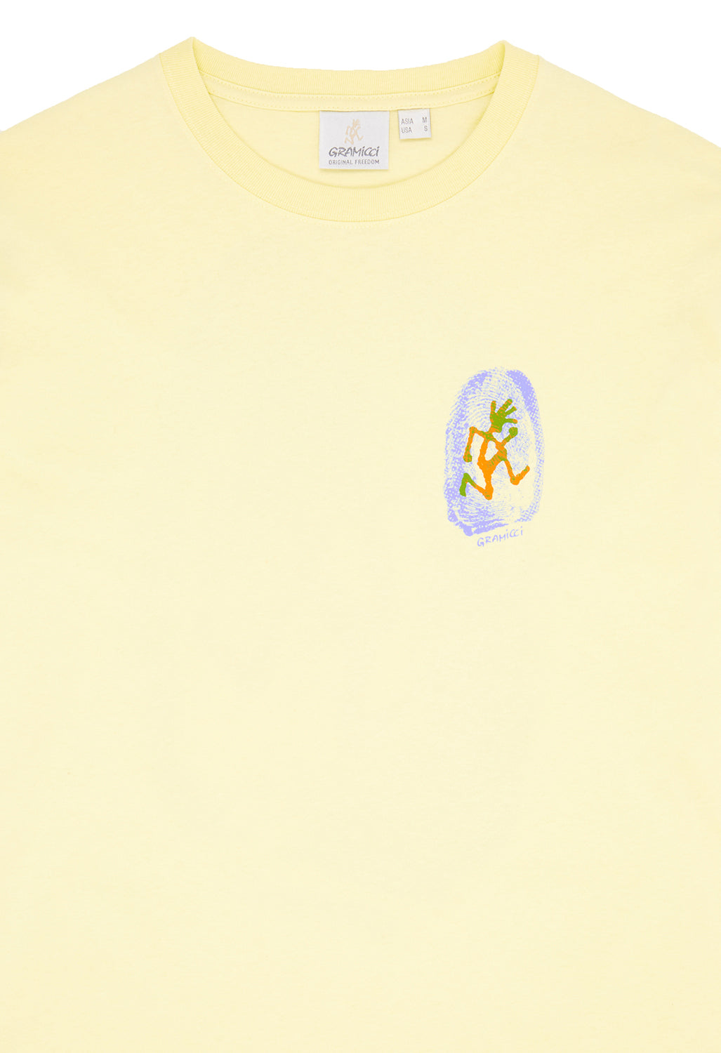 Gramicci Thumbprint Long Sleeve Tee - Lemon