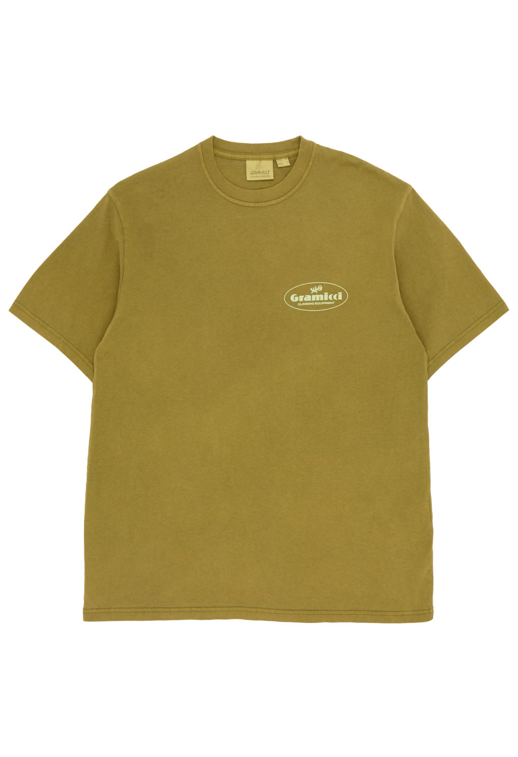 Gramicci Men's Climbing Equipment T-Shirt - Green