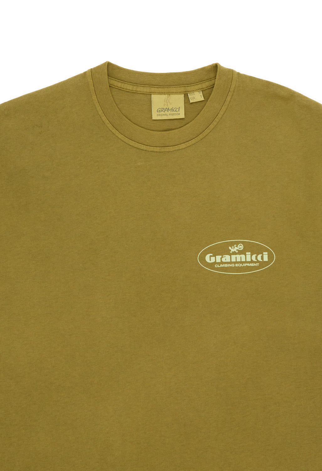 Gramicci Men's Climbing Equipment T-Shirt - Green
