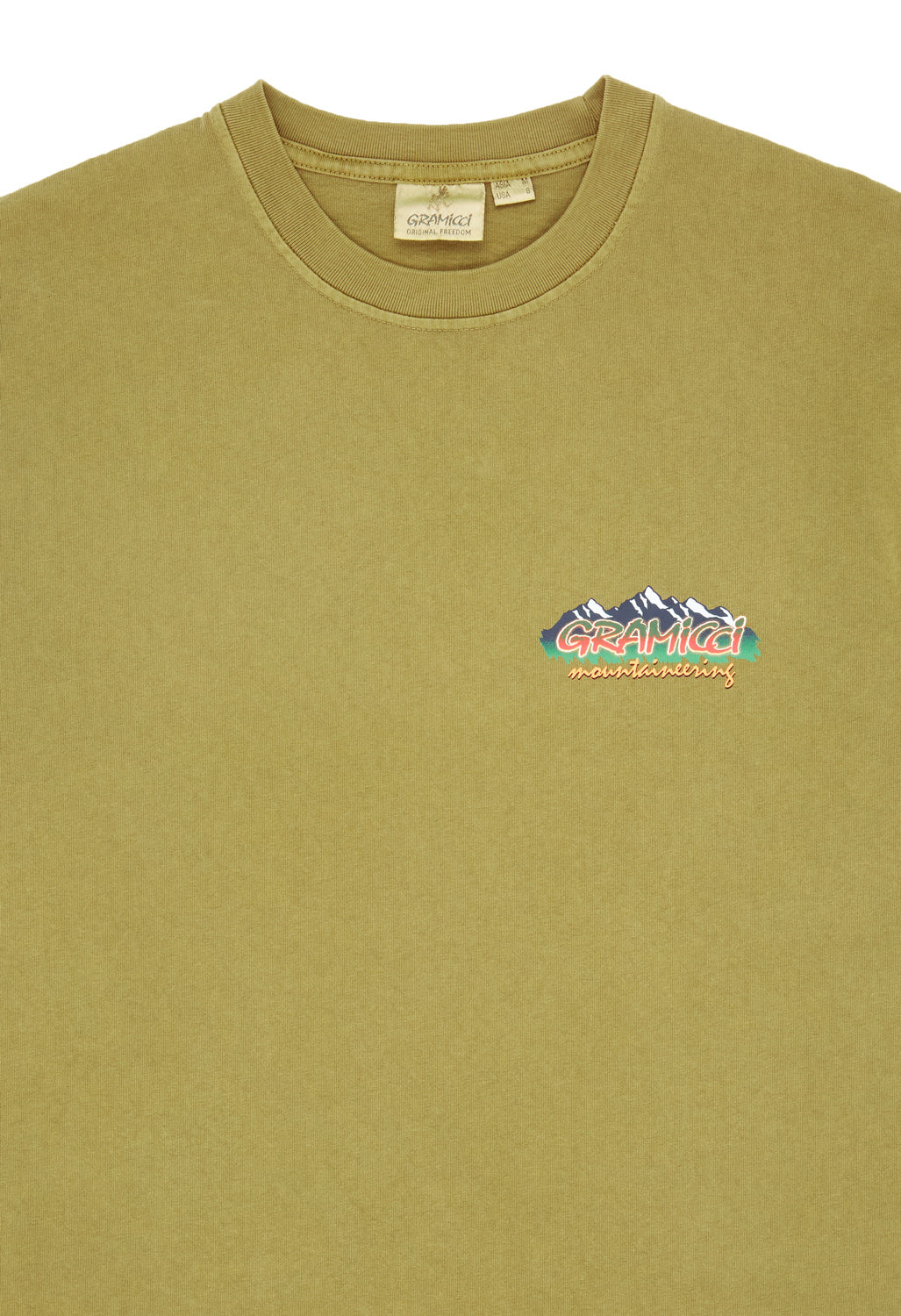 Gramicci Mountaineering Tee - Pistachio Pigment