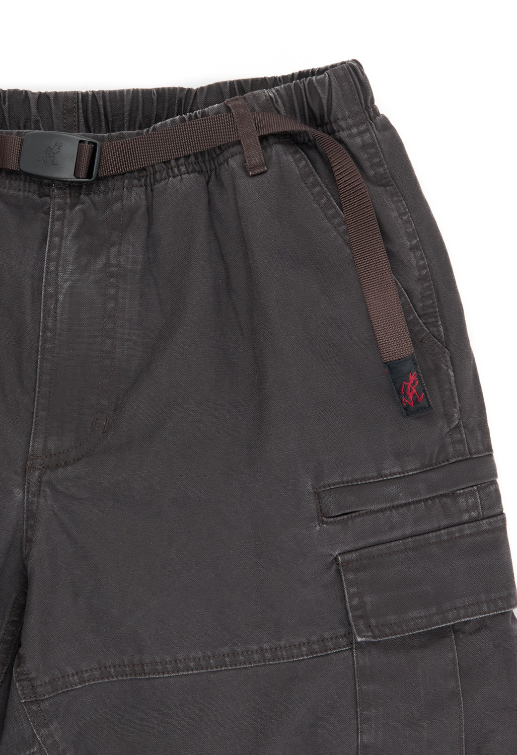 Gramicci Men's Canvas Outback Shorts - Deep Brown