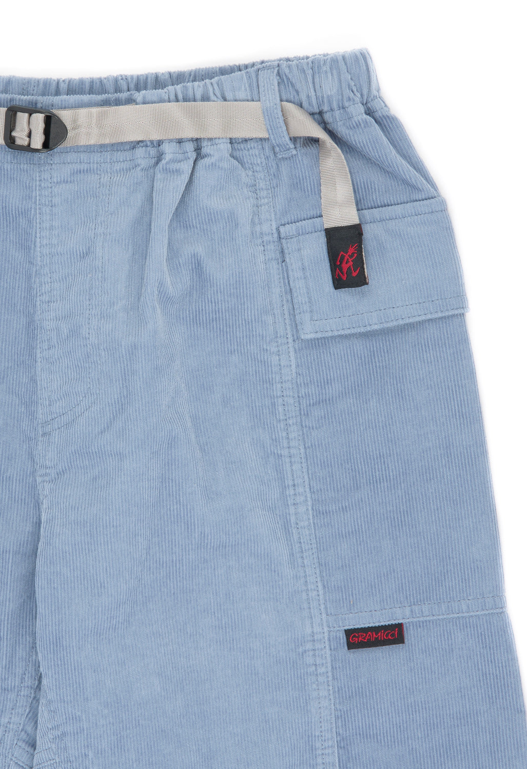 Gramicci Women's Corduroy Utility Shorts - Smoky Blue